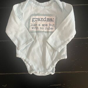 Grandma baby onesie